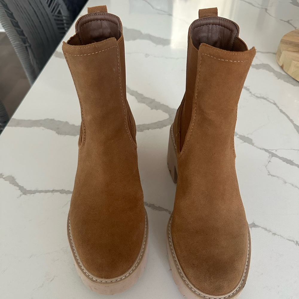 Dolce Vita cognac boots